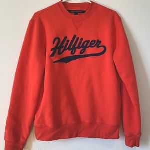 Tommy Hilfiger red vintage Sweatshirt